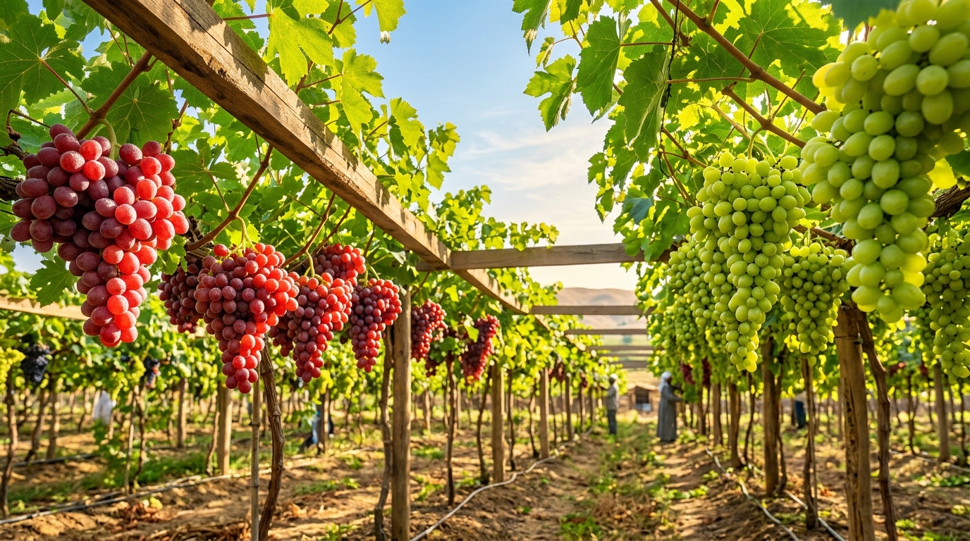 Fresh Seedless Table Grapes export quality preview